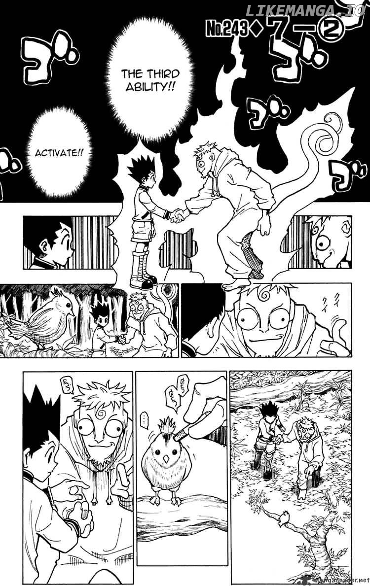 Hunter x Hunter, Chapter 243 image 01